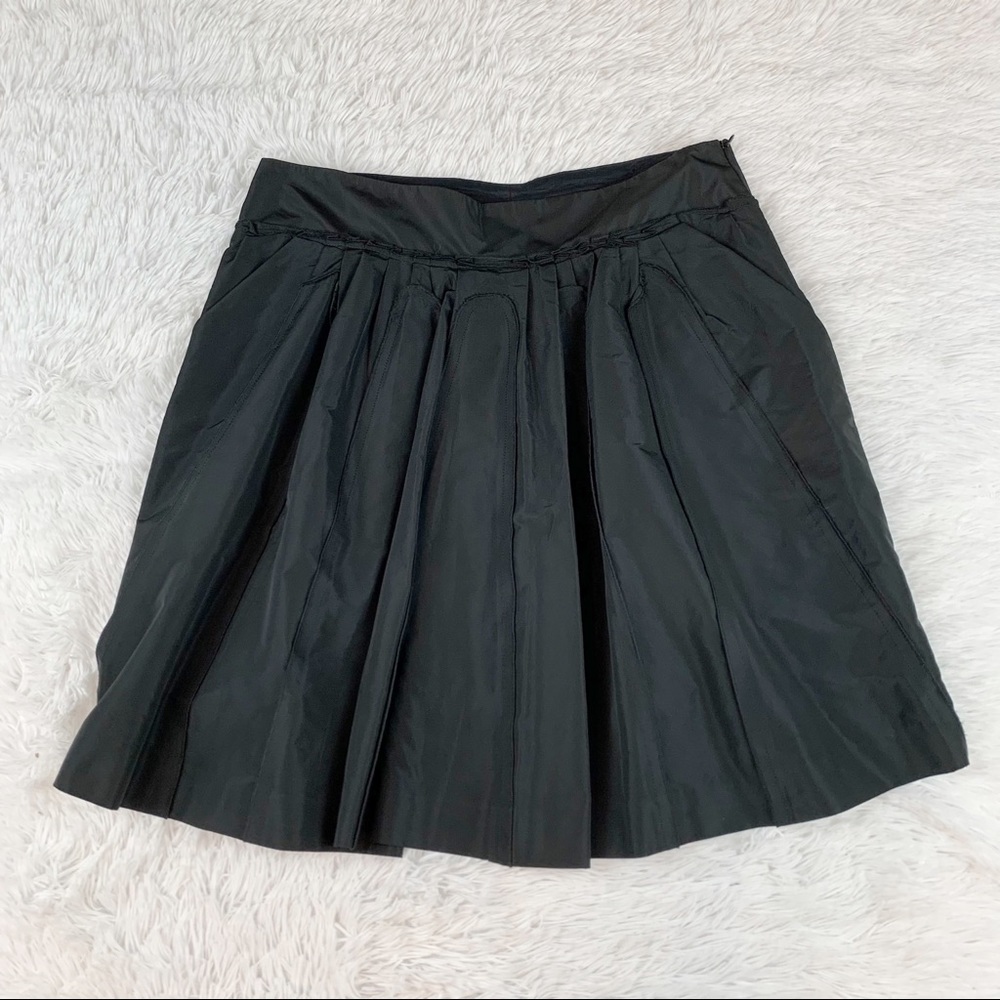 Sonia pleated skirt‎ in black
